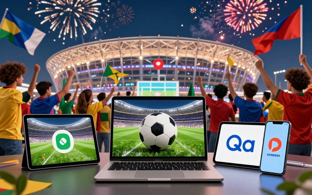 Plataformas para assistir futebol ao vivo na Copa do Mundo 2026